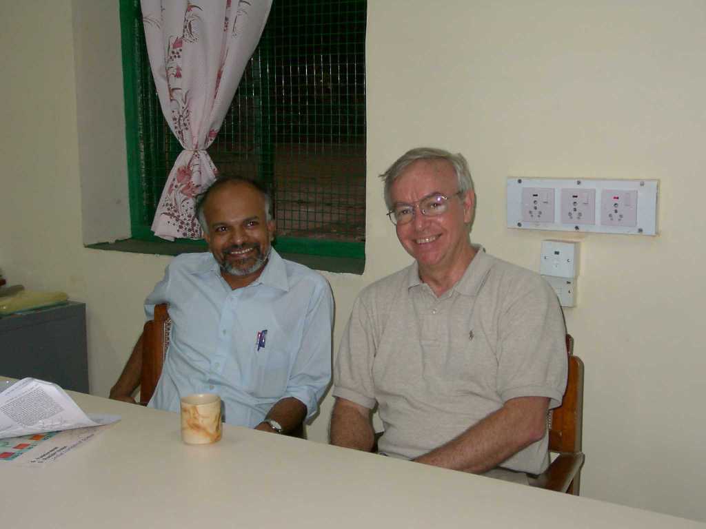 RK with Prof.Ken in Office